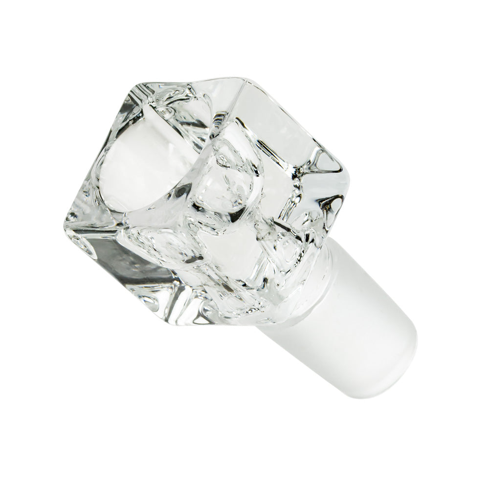 Square Glass Bowl | Clear | 18.8mm - Top View