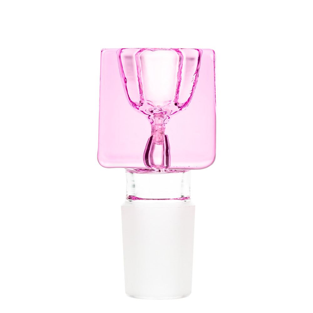 Square Glass Bowl | Pink | 18.8mm