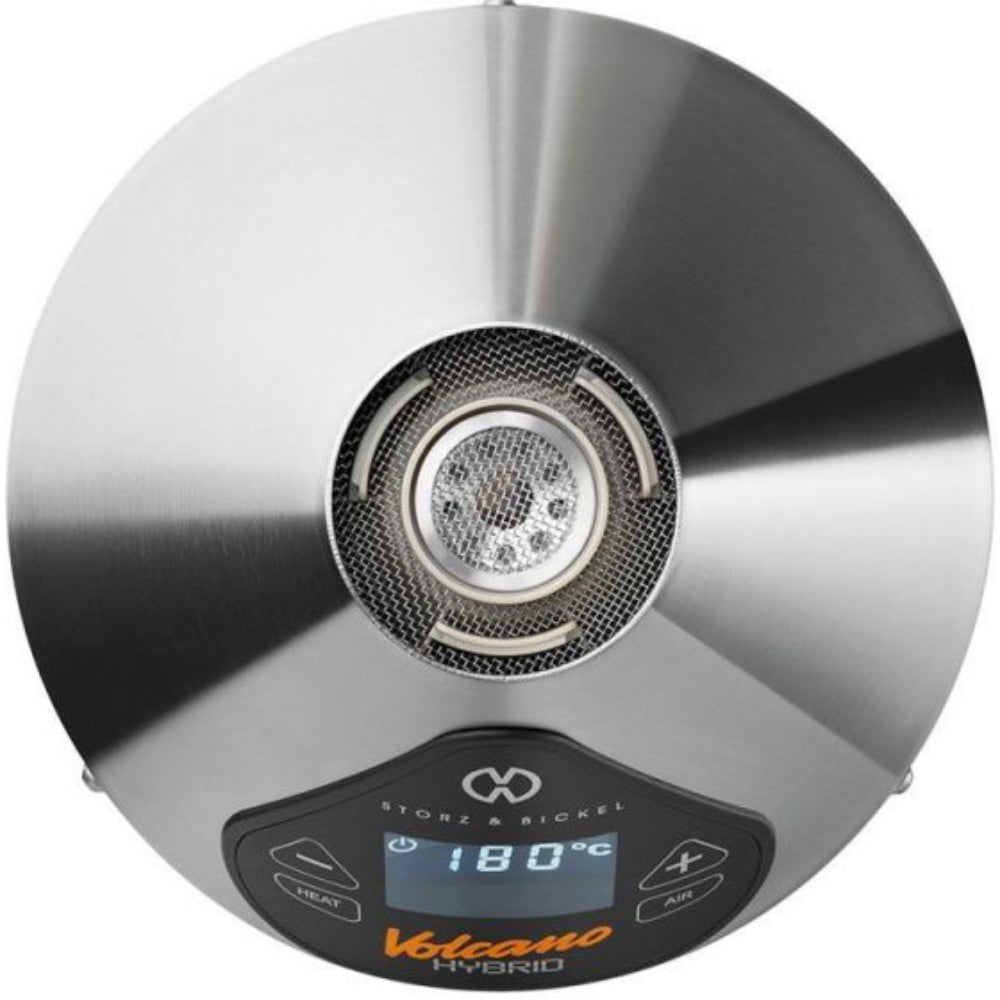 Storz & Bickel Volcano Hybrid Vaporizer | Silver | EU Plug | top view