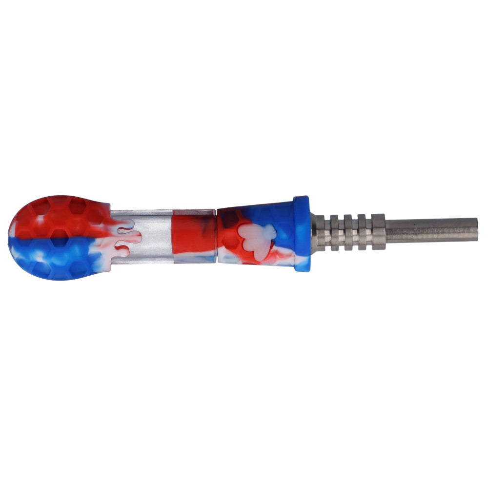 Silicone Multi-Functional Spoon Pipe Kit | Random Color | nectar collector