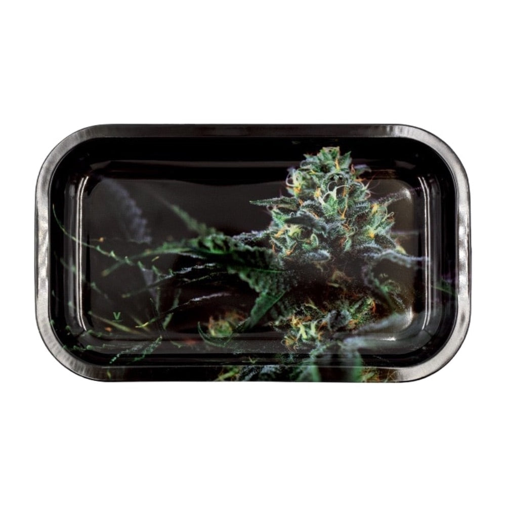 V Syndicate 27x16 Metal Rolling Tray | Strain O.G. Kush