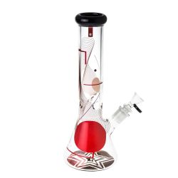 Famous Brandz Goa Beaker Ice Bong | 12 Inch | side view 1