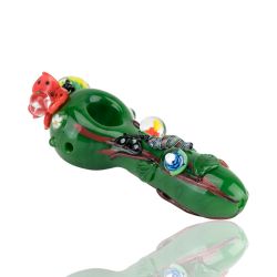 Empire Glassworks Garden Critters Spoon Pipe | 4.5 Inch