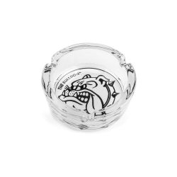 The Bulldog Embossed Metal Ashtray