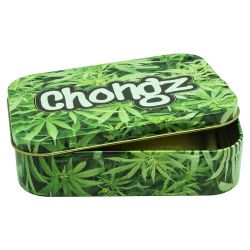 Chongz Green Leaf Stash Tin | 2oz