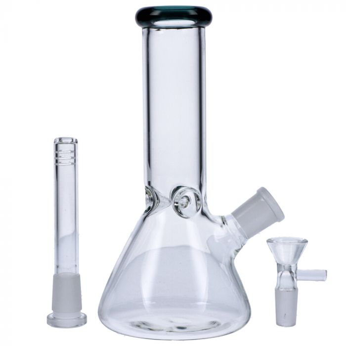 Plain Jane Glass - 8 Basic Beaker Bong — Delta 9 Cannabis